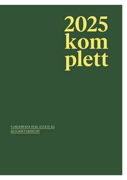 Kompletter <br>Geschäftsbericht 2025