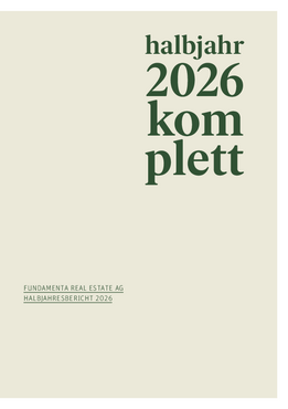 Halbjahresbericht <br>2026